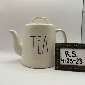 Rae Dunn small “Tea” teapot.